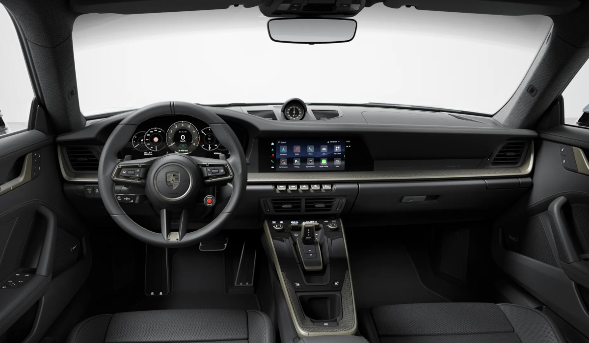 Porsche 911-turbo interior
