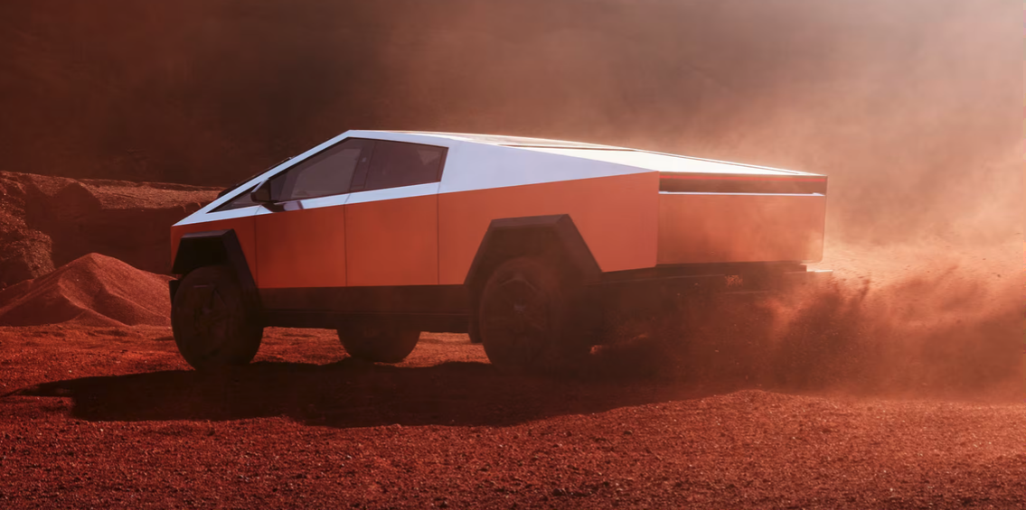 Tesla Cybertruck extérieur