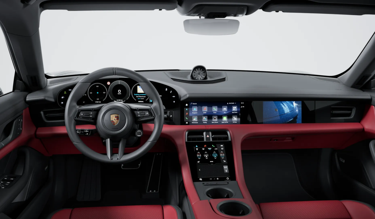 Porsche Taycan interior